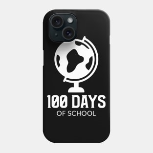 100 days of school Phone Case