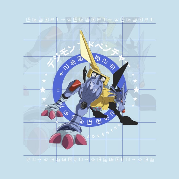 METALGARURUMON ! by Artmateur Official