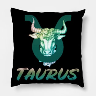 taurus horoscope Pillow