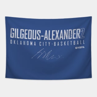 Shai Gilgeous-Alexander Oklahoma City Elite Tapestry