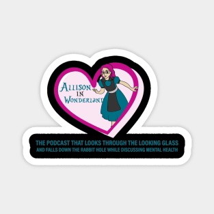 Allison in Wonderland Mental Health Podcast Magnet