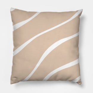 Sand Beach Waves Pillow