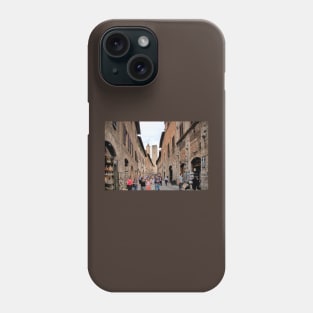 Window Shopping in San Gimignano Phone Case