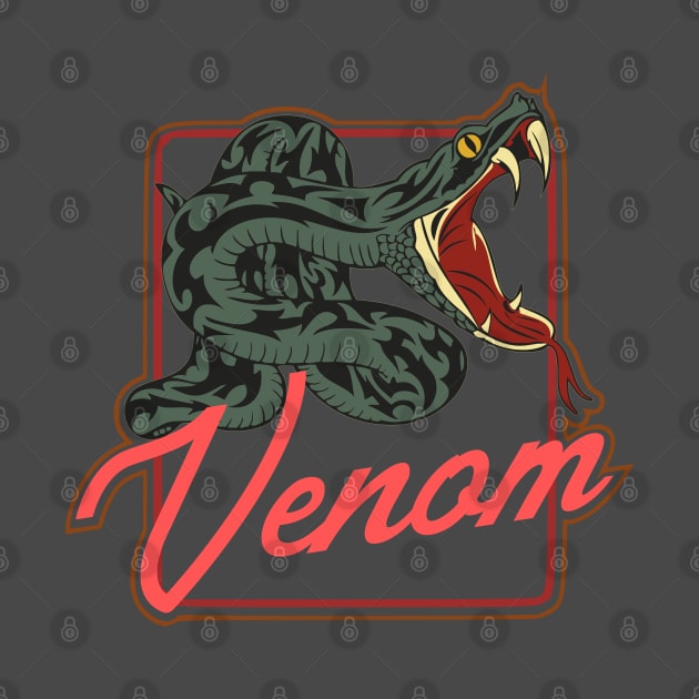 venom Rattlesnake neon by SpaceWiz95