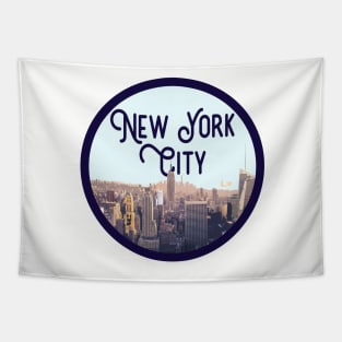 NYC Skyline Decal Tapestry