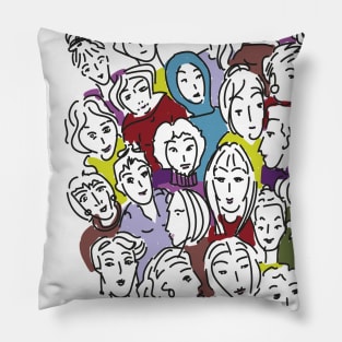 Women united on March 8 Pillow