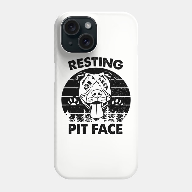 Resting Pit Face Phone Case by raeex