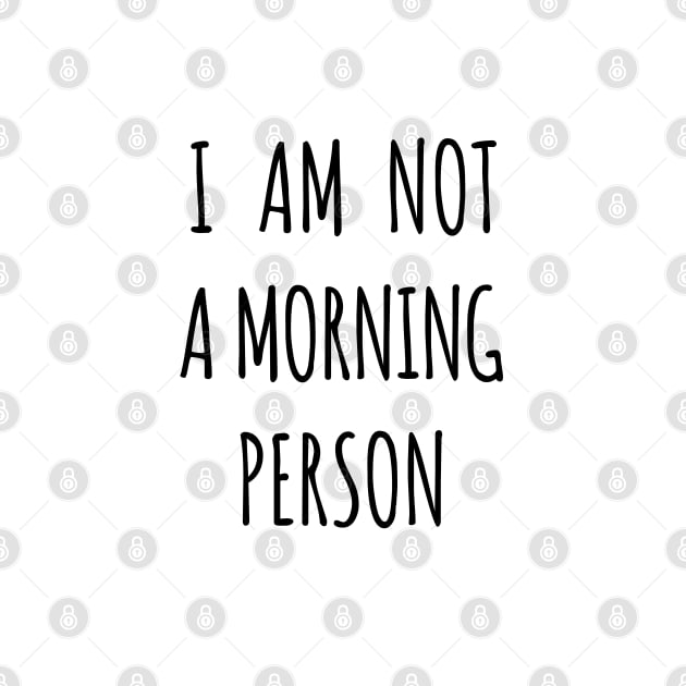 I am not a morning person by beakraus