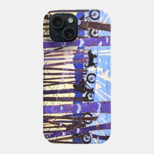 Winter Fatbiking in Alaska Phone Case