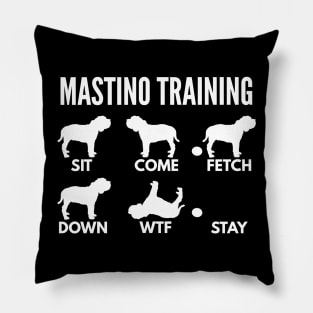 Mastino Training Neapolitan Mastiff Tricks Pillow