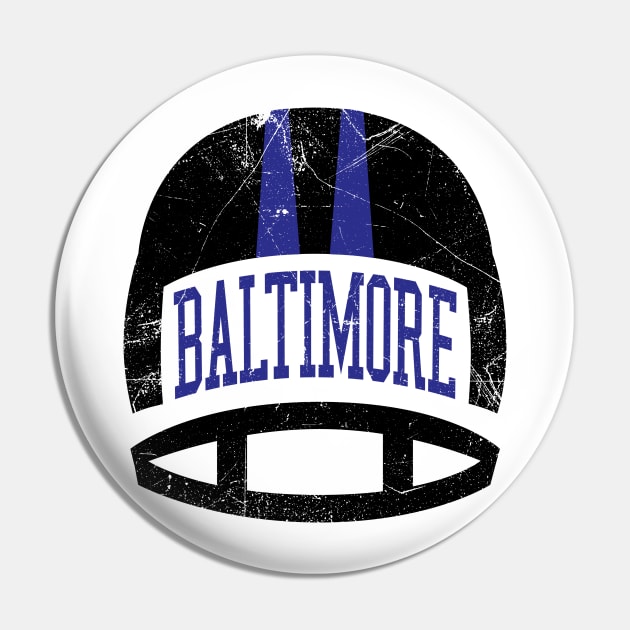 Baltimore Retro Helmet - White Pin by KFig21