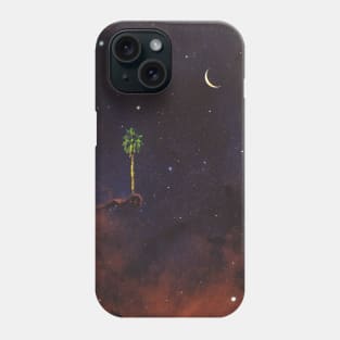 Tropical galaxy Phone Case