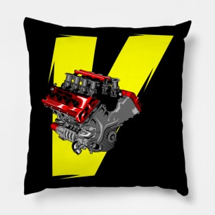 Ferrari F430 Engine V8 Pillow