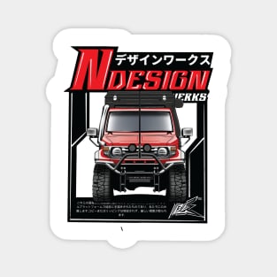 land cruiser lc75 Magnet