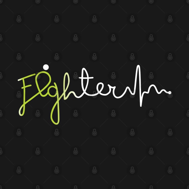 Fighter- Lymphoma Cancer Gifts Lymphoma Cancer Awareness by AwarenessClub