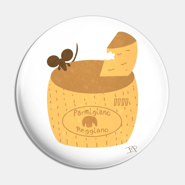 Tuscan Parmigiano Reggiano and Mouse Pin by Ipoole