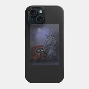 Bad Wolf Meets Little Red Phone Case