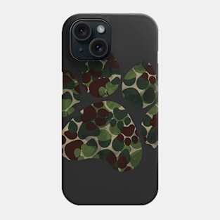 Camo Paw Phone Case