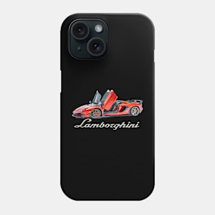 Lamborghini SVJ Supercar Products Phone Case