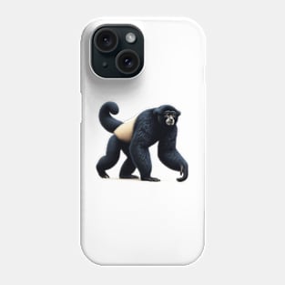 Siamang Duo Vintage Lithograph Phone Case