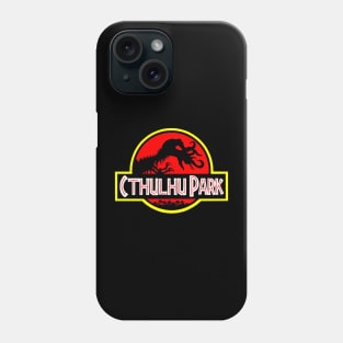 Cthulhu Park - Retro 90s Movie Parody Phone Case