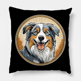 Australian Shepherd dog Pillow