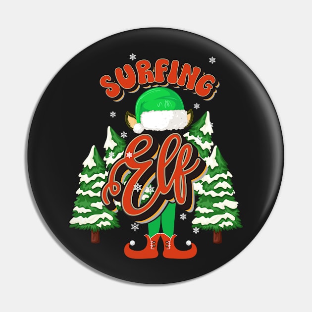 SURFING ELF CHRISTMAS Pin by HomeCoquette