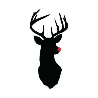 Red Nose Reindeer Christmas For Holiday Gift T-Shirt