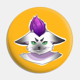 Cat Head Arts Pin