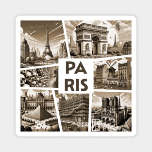 FRENCH CITY - PARIS - TRAVEL -2 Magnet