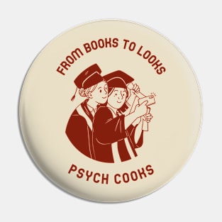 From Books to Looks Psych Cooks Pin