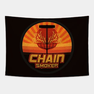 Disc Golf Chain Smoker Tapestry