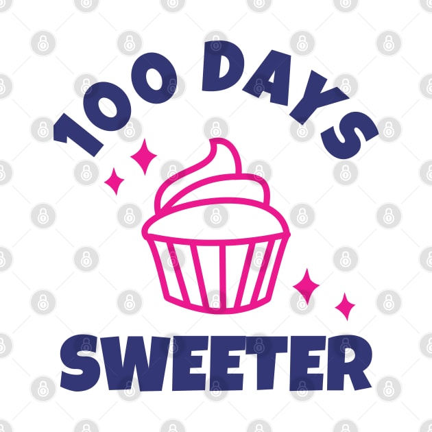 100 Days Sweeter - Happy 100 Days Of School Celebration Party by Petalprints