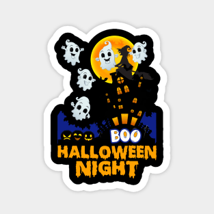 Halloween Night tee design birthday gift graphic Magnet