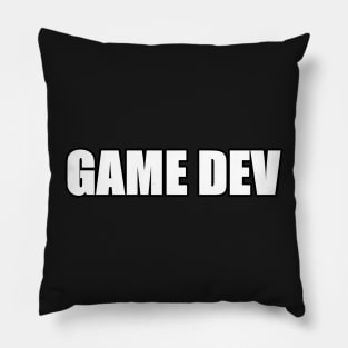 GAME DEV TEXT Pillow