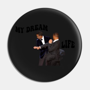 Will Smith Slapping Chris Rock Pin