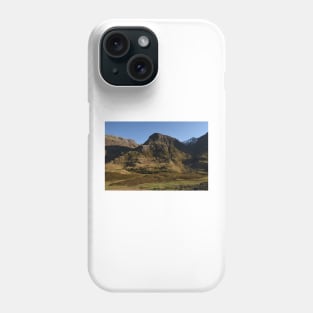 Glencoe on a summer afternoon  in the Highlands of Scotland Phone Case