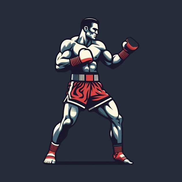 Kick Boxing Fighter by nerd.collect