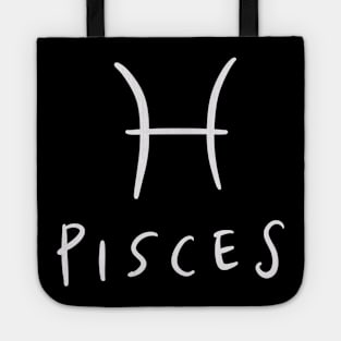 Pisces Zodiac Sign Tote