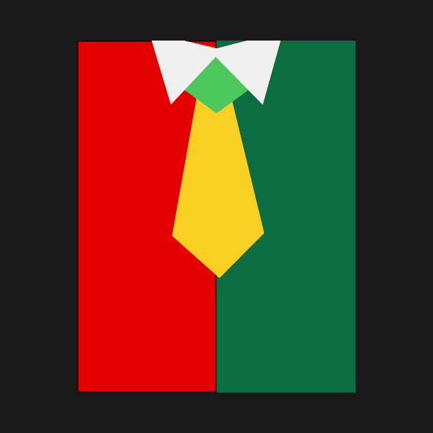 Colourful Tie by BeatyinChaos