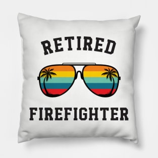 Firefighter Retirement Gift Pillow