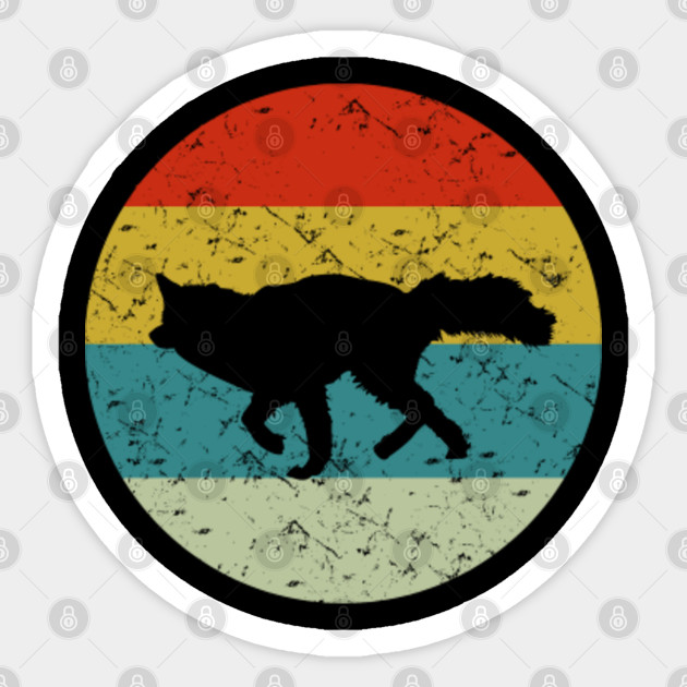 Retro Vintage Fox Lover Funny Fox Fox Sticker Teepublic