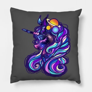 Galaxy Unicorn Pillow