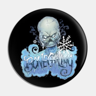 Bone Chilling Skull Pin