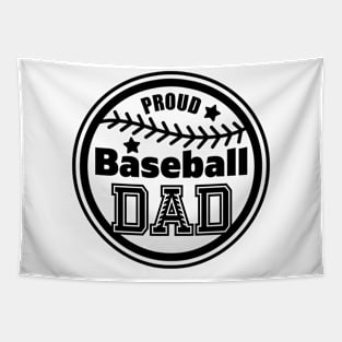 Proud Baseball Dad, Sports Gift Tapestry