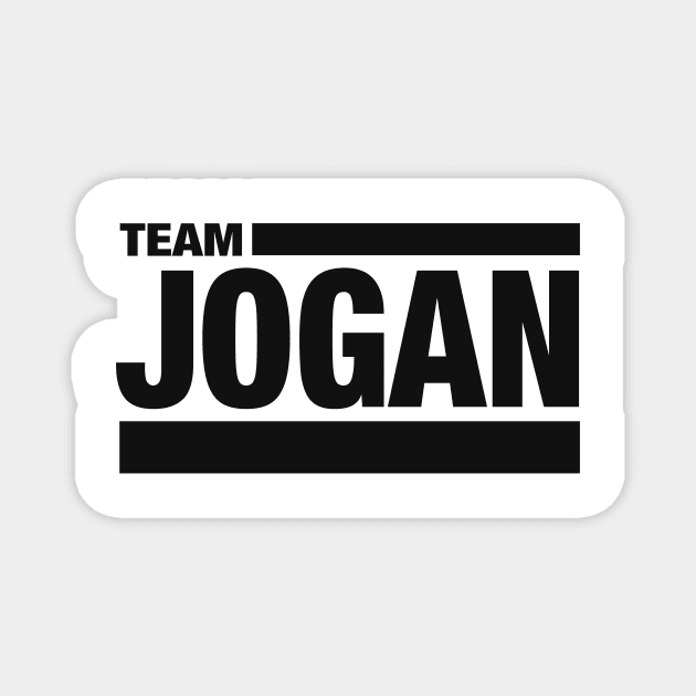 Team Jogan (Black) Magnet by winstongambro