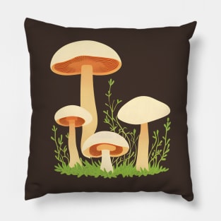 Mushroom Cluster 04 Pillow