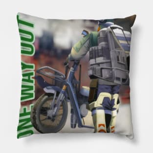 One Way Out Pillow