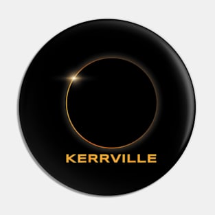 Total Solar Eclipse 2024 Kerrville Texas Totality Pin