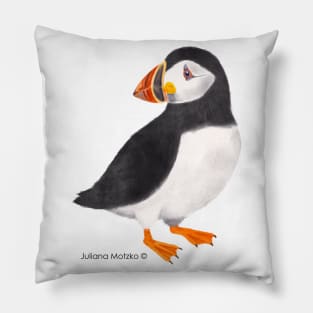 Puffin Bird Pillow